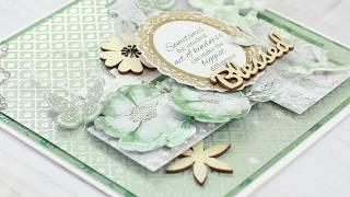 DIY Card Making Tutorial ~ Shabby Chic