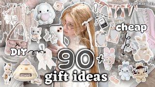 90 DIY & CHEAP GIFT IDEAS!  useful & adorable things that people ACTUALLY want | gifts for girlies