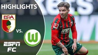 Augsburg pull clear of danger with win 3-0 vs. Wolfsburg | Bundesliga Highlights | ESPN FC