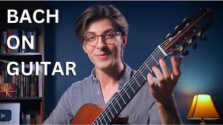 Brandon Acker Teaching Bach on Guitar