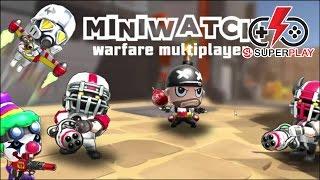 MiniWatch: Warfare Multiplayer Gameplay Android by SUPERPLAY (No Commentary)