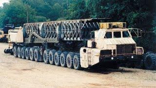 Самые большие грузовики в мире. ТОП 5 самых больших военных тягачей  мира
