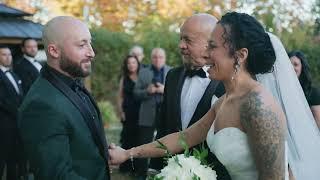 Emotional Wedding Ceremony Film | Jeremy & Victoria | Forest Lodge NJ