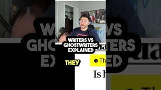 Writers vs Ghostwriters EXPLAINED #shorts