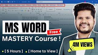 Microsoft Word A to Z Tutorial 2024 ( हिंदी ) -  Complete MS Word Beginners to Advance Tutorial