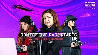 The Competitive Race Start Strategy | Airspeeder EXA Series | Lexie Janson