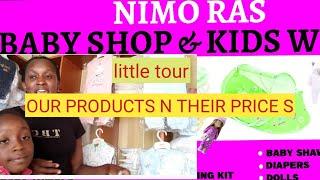 NIMO RAS BABY SHOP TOUR🫣WE ARE NOW OFFICIALY OPEN #roadto4k #babyshop #campaign #newborn #viral