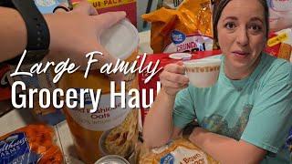 Large Family Grocery Haul with Meal Plan & Slow Fall Morning