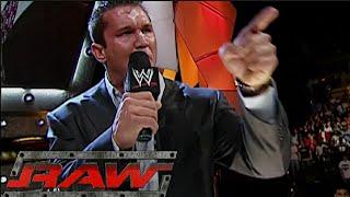 Randy Orton, Evolution & Eric Bichoff Segment After New Year's Revolution RAW Jan 10,2005