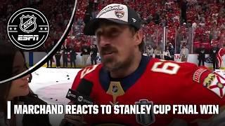 'EVERYBODY WROTE US OFF!' - Brad Marchand after the Panthers won the Stanley Cup Final | NHL on ESPN