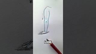  Master Back Hand Drawing with This Simple Trick #foryou #art #shorts #drawing #easydrawing #sketch