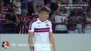 8.7.17 - Santa Cruz 2x0 Remo - Narração Rádio Clube/PA, Guilherme Guerreiro