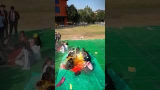 Biggest rangoli Ram Mandir #shorts #3drangoliqueen #artistshikhasharma