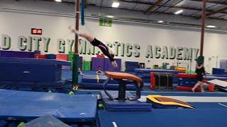 Amanda - Xcel Platinum Vault Seattle Seals - #virtualstarsgymnastics