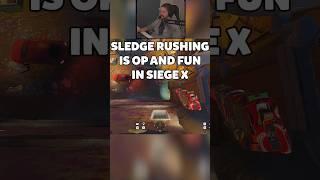SLEDGE RUSH IS BROKEN AND FUN! - #r6 #shorts