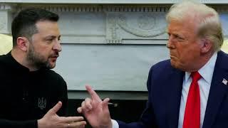 Day after tense moments between Trump, Zelenskyy