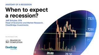 Anatomy of a Recession: When to expect a recession?