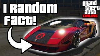 1 random fact about every Supercar in GTA Online