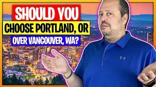 Living Portland vs  Living in Vancouver WA | Full VLOG tour Pearl District | Which is better?