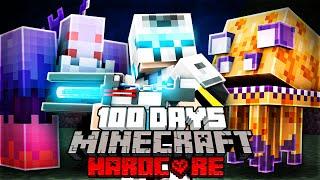 I Survived 100 Days in an ALIEN INVASION in Hardcore Minecraft