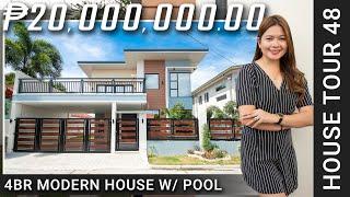 Inside this 4BR Modern house with swimming pool in Angeles City • House Tour 48