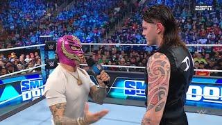 Rey Mysterio vuelve a negarse a luchar con Dominik - WWE SmackDow 17 de Marzo 2023 Español Latino