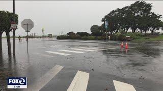 Crews in San Francisco spend day cleaning hundreds of fallen trees