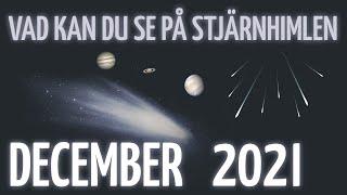 Stjärnhimlen december 2021