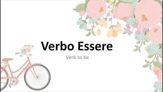 Verbo Essere - verb to be in italian