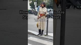 9 Ways to Style a Trench Coat in Paris! | What People Are Wearing | Linoya