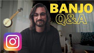 Grand Ol' Banjo Q&A! // Answering Your Banjo Questions from Instagram