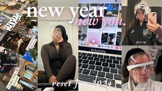 the ULTIMATE 2025 new year rest (becoming THAT GIRL) | healthy habits, vision board, glow up & more