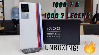 iQOO 7 & iQOO 7 Legend Unboxing And First ImpressionDual Chip, Snapdragon870, 120Hz &Gaming Feature