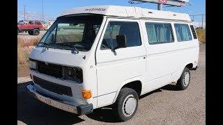 1986 Volkswagen Vanagon Westfalia For Sale at the Volkswear Garage.