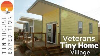 First-Ever Veteran’s Tiny House Community in Phoenix