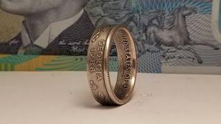 How to Make a State Quarter Coin into a Ring You Can Wear