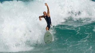 Michael & Mason Ho Surfing With BABY BEAR