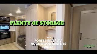 ZOOMERS RV | RV TOUR!  2025 Forest River RV Rockwood Mini Lite 2515S