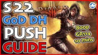 Diablo 3 Season 22 GoD Gears of Dreadland Demon Hunter Push Guide (Patch 2.6.10)