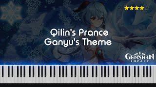 Qilin's Prance 'Ganyu Theme' | Piano Tutorial Hard