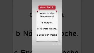 #65 || Hören B1 || Deutsch-Test für Zuwanderer