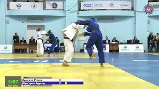 55 kg Кунижев Р Шунгаров Э 09 11 2018 Т1 Первенство России среди юношей и девушек до 18 лет, ТЮМЕНЬ