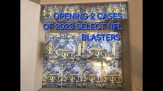 2023 SELECT NFL BLASTER BOXES - OPENING NEARLY 2 CASES - ZEBRA, STROUD AUTO /ed cards hit!  #select