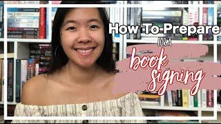 How To Prepare For A Book Signing