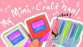 Mini Craft Haul 2021 | Daiso Craft Haul|Asmr Unboxing |Safus Creation