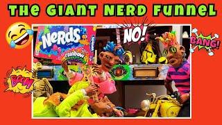 The GIANT NERD FUNNEL!    #stopmotion  #animation #funnyshorts #comedy #nerds