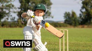 Meet the cricket sensation aged THREE who started playing before he could walk | SWNS