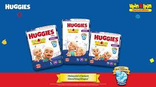 Limited Edition | Huggies Dry Pants x Upin & Ipin - Malaysia's Fastest Absorbing Diapers (15s)