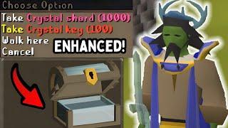 Jagex BUFFED THIS Crystal Chest [OSRS] Loot from 100 ENHANCED Crystal Keys