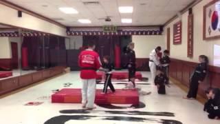 Alex & Julia @ taekwondo